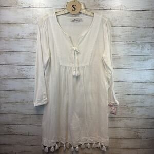 Vineyard Vines Tassel Tie Cover-Up Dress